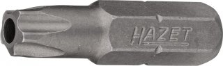 HAZET 5-Stern Bit 2225-30H ∙ 1/4 Zoll (6,3 mm) Sechskant massiv ∙ Innen 5-Stern Profil mit Zapfen ∙ SW 30H Bild 1