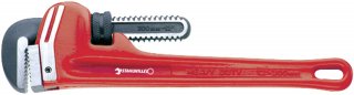 HEAVY-DUTY-Rohrzange Gr. Maul-W.77mm L.450mm Kopf schwarz lackiert | poliert Bild 1