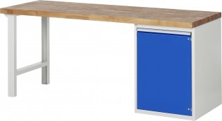 Werkbank 7501A1 | B2000xT700xH890mm | 1xTür Bild 1