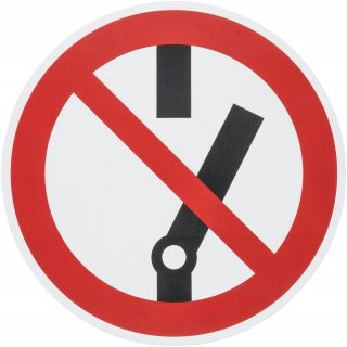 HAZET Warnschild „Hybrid-Schalter“ 200-2 Bild 1