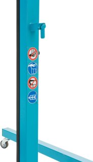 HAZET Multi Table Assistent 167T ∙ L x B x H: 773 mm x 740 mm x 1345 mm Bild 5