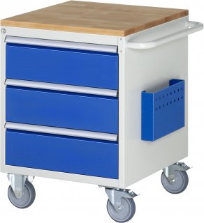 Montagewagen L3.0 | B580xT650xH795mm | 3xSchublade-VA | B-Top-25mm Bild 1