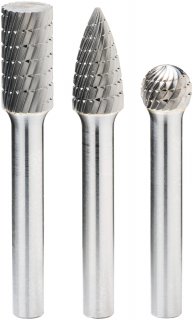 HAZET Hartmetall Frässtift Satz ∙ 6 mm 9032-06/3 ∙ 3-teilig Bild 2