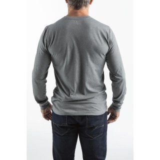 HTLSGR-XXL Hybrid-Shirt lang grau  Bild 4