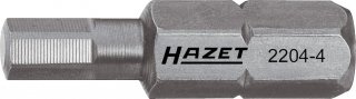 HAZET Bit 2204-3 ∙ 1/4 Zoll (6,3 mm) Sechskant massiv ∙ Innen Sechskant Profil ∙ SW 3 mm Bild 1