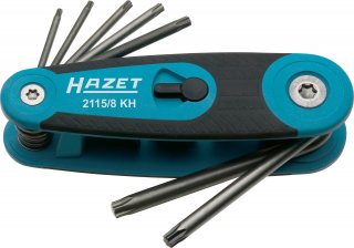HAZET Winkelschraubendreher Satz 2115/8KH ∙ Innen TORX® Profil ∙ 8-teilig Bild 1