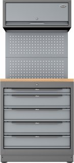 VIGOR Werkstattwagen für Schrankwand-System ∙ 833 mm ∙ V6000-019XL ∙ L x B x H: 861 mm x 459 mm x 940 mm Bild 21