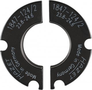 HAZET Halbschalen Paar ∙ ⌀ 23,8 – 24,6 mm 1847-124/2 Bild 1