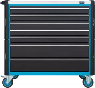 HAZET Werkstattwagen Assistent 179NXXL ∙ Sortiment 179NXXL-7/342 ∙ 342-teilig ∙ Schubladen | flach: 5× 81 x 870 x 398 mm ∙ Schubl Bild 5