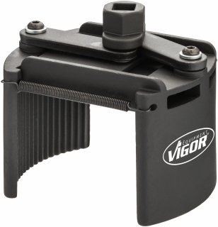 VIGOR Ölfilter-Spannschlüssel ∙ 115 – 140 mm ∙ universal ∙ V4415 ∙ 24 mm Außen-Sechskant | 1/2 Zoll (12,5 mm) Vierkant hohl ∙ 115 Bild 7