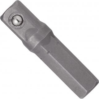 VIGOR Adapter ∙ V2452N ∙ 1/4 Zoll (6,3 mm) Sechskant massiv ∙ 1/4 Zoll (6,3 mm) Vierkant massiv ∙ 25 mm Bild 1