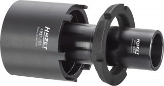 HAZET Nkw Zapfenschlüssel Satz 4937-103/3 ∙ 3/4 Zoll (20 mm) Vierkant hohl ∙ 3-teilig Bild 5
