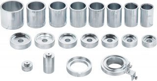VIGOR Universeller Presshülsen Satz ∙ mit Fixiereinheit ∙ V5914 ∙ 19-teilig ∙ Anzahl Werkzeuge: 19 Bild 2