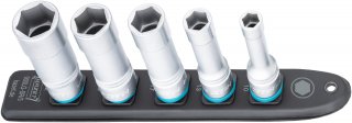 HAZET SmartRail ∙ Flexible Kunststoff-Steckleiste 900LG-SR/5 ∙ 1/2 Zoll (12,5 mm) Vierkant hohl ∙ Außen Sechskant-Tractionsprofi Bild 2