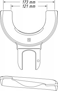 HAZET Spannplatte 4900-12 ∙ 121 – 173 mm Bild 4