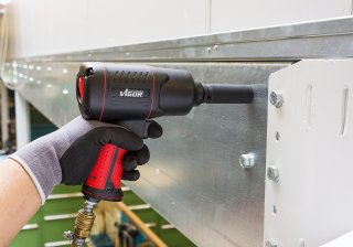VIGOR Schlagschrauber ∙ V4800 ∙ Lösemoment maximal [Nm]: 1200 Nm ∙ 1/2 Zoll (12,5 mm) Vierkant massiv ∙ 186,8 mm ∙ Hochleistungs Bild 15