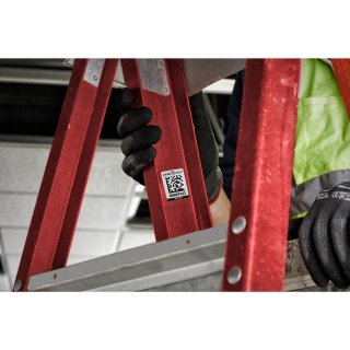 AIDTLP QR-Code Sticker Plastik 100 Stück Bild 2