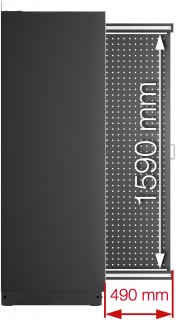 VIGOR Apothekerschrank ∙ V6000-063XD ∙ L x B x H: 1120 mm x 726 mm x 1980 mm Bild 10