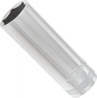 VIGOR Sechskant Steckschlüsseleinsatz ∙ lang ∙ V2590N ∙ 1/2 Zoll (12,5 mm) Vierkant hohl ∙ Außen Sechskant Profil ∙ SW 19 mm Bild 1