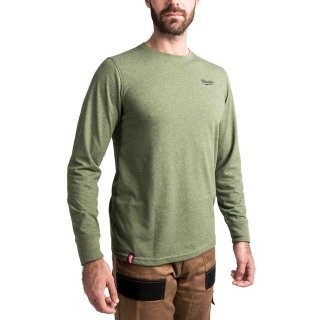 HTLSGN-S Hybrid-Shirt lang grün  Bild 2