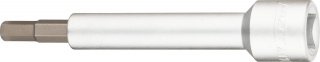 HAZET Verlängerung 4910-7 ∙ 1/2 Zoll (12,5 mm) Vierkant hohl ∙ Innen Sechskant Profil ∙ SW 7 mm Bild 1
