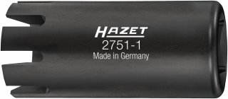 HAZET Turbolader Steckschlüsseleinsatz ∙ Sonderprofil 2751-1 ∙ 1/4 Zoll (6,3 mm) Vierkant hohl ∙ 12 mm Bild 2