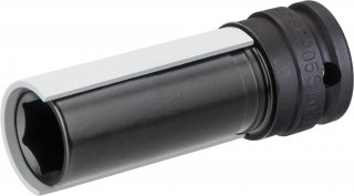 HAZET Schlag- | Maschinenschrauber Steckschlüsseleinsatz ∙ Hybrid-Sonderprofil 905SLG-17 ∙ 1/2 Zoll (12,5 mm) Vierkant hohl ∙ Rad Bild 4