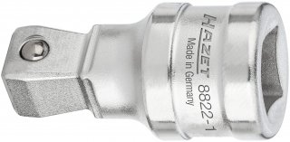 HAZET Verlängerung ∙ schwenkbar 8822-1 ∙ 3/8 Zoll (10 mm) Vierkant hohl ∙ 3/8 Zoll (10 mm) Vierkant massiv ∙ Länge: 36 mm Bild 1