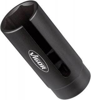 VIGOR Lambdasonden Satz ∙ V5676 ∙ 3/8 Zoll (10 mm) Vierkant hohl | 1/2 Zoll (12,5 mm) Vierkant hohl ∙ Außen Doppelsechskant Profi Bild 2