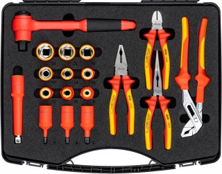VIGOR VDE Werkzeug Satz ∙ V5632 ∙ 1/2 Zoll (12,5 mm) Vierkant hohl ∙ Außen Sechskant Profil | Innen TORX® Profil | Innen Sechskant Bild 3