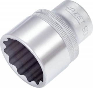 HAZET Steckschlüsseleinsatz 900Z-28 ∙ 1/2 Zoll (12,5 mm) Vierkant hohl ∙ Außen Doppelsechskant-Tractionsprofil ∙ SW 28 mm Bild 1