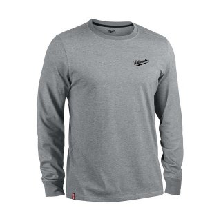 HTLSGR-XXL Hybrid-Shirt lang grau  Bild 2