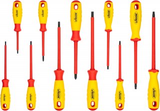VIGOR VDE Werkzeug Satz ∙ V5632 ∙ 1/2 Zoll (12,5 mm) Vierkant hohl ∙ Außen Sechskant Profil | Innen TORX® Profil | Innen Sechskant Bild 8