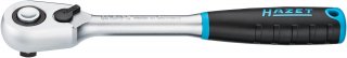 HAZET HiPer Feinzahn-Umschaltknarre ∙ Sicherheitsverriegelung 8816HPS ∙ 3/8 Zoll (10 mm) Vierkant massiv ∙ Länge: 200 mm Bild 1