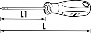 VIGOR VDE T Schraubendreher ∙ V2031-T20 ∙ Innen TORX® Profil ∙ SW T20 Bild 3