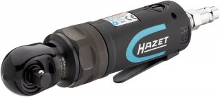 HAZET Schlag-Ratschenschrauber 9021SR-1 ∙ 3/8 Zoll (10 mm) Vierkant massiv ∙ Länge: 158 mm ∙ Hochleistungs-Doppelhammer-Schlagwe Bild 1