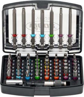 VIGOR Bit Box ∙ V5020 ∙ 1/4 Zoll (6,3 mm) Sechskant massiv ∙ Schlitz Profil | Innen Sechskant Profil | Kreuzschlitz Profil PH | Poz Bild 14