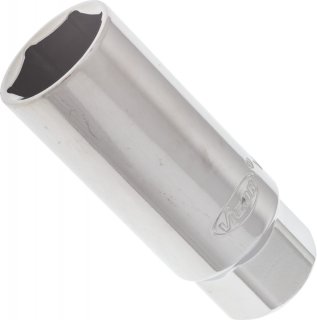 VIGOR Zündkerzen-Einsatz ∙ V2120N ∙ 3/8 Zoll (10 mm) Vierkant hohl ∙ Außen Sechskant Profil ∙ SW 21 mm Bild 1