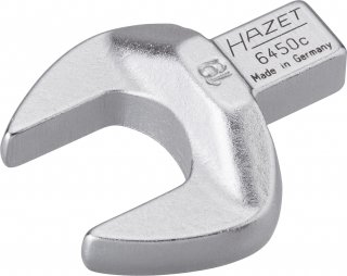 HAZET Einsteck-Maulschlüssel 6450C-19 ∙ 9 x 12 mm Einsteck-Vierkant massiv ∙ Außen Sechskant Profil ∙ SW 19 mm Bild 1