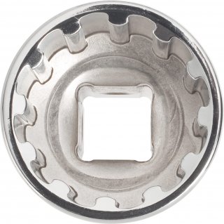 VIGOR Multiprofil Steckschlüsseleinsatz ∙ V1985 ∙ 1/4 Zoll (6,3 mm) Vierkant hohl ∙ Multiprofil ∙ SW 12 mm Bild 1