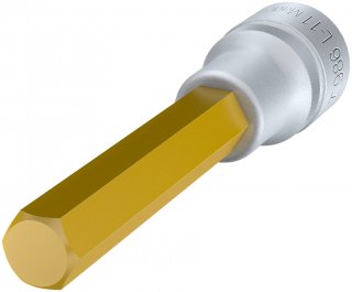 HAZET Schraubendreher-Steckschlüsseleinsatz 986L-11 ∙ 1/2 Zoll (12,5 mm) Vierkant hohl ∙ Innen Sechskant Profil ∙ SW 11 mm Bild 2