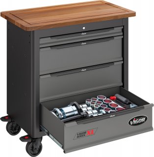 VIGOR Mobile Werkbank Series XL ∙ leer ∙ V4814 ∙ L x B x H: 907 mm x 481 mm x 990 mm Bild 16