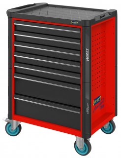HAZET Werkstattwagen Assistent 179N ∙ einzeln 179N-7-RAL3020 ∙ L x B x H: 785 mm x 518 mm x 1020 mm ∙ Schubladen | flach: 5× 81 x Bild 4
