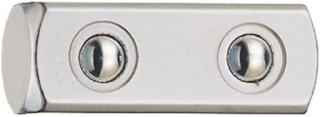 Verbindungsvierkant Antrieb 1/4 Abtrieb 1/4 L.17,5mm Bild 1