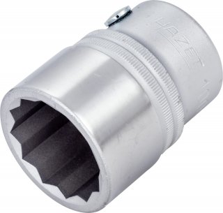 HAZET Steckschlüsseleinsatz 1000Z-30 ∙ 3/4 Zoll (20 mm) Vierkant hohl ∙ Außen Doppelsechskant Profil ∙ SW 30 mm Bild 1