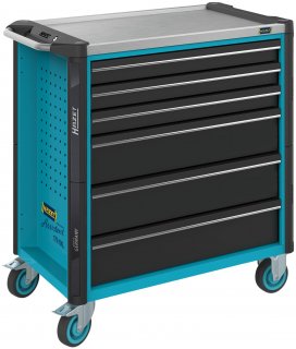 HAZET Werkstattwagen Assistent 179NXL ∙ einzeln 179NXL-6 ∙ L x B x H: 959 mm x 518 mm x 1020 mm ∙ Schubladen | flach: 3× 81 x 696 Bild 1
