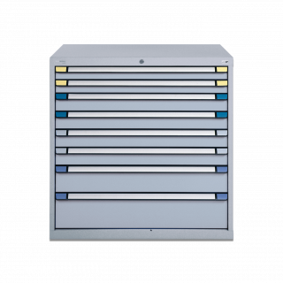 Schubladenschrank RAL7035 Bild 1