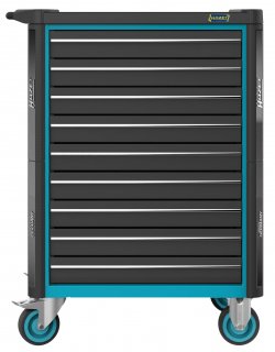 HAZET Werkstattwagen Assistent 179N ∙ einzeln 179N-9 ∙ L x B x H: 785 mm x 518 mm x 1020 mm ∙ Schubladen | flach: 9× 81 x 522 x 3 Bild 8