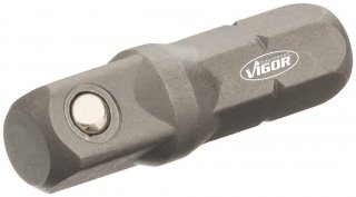 VIGOR Bit Box ∙ V5019 ∙ 1/4 Zoll (6,3 mm) Sechskant massiv ∙ Schlitz Profil | Innen Sechskant Profil | Kreuzschlitz Profil PH | Poz Bild 3
