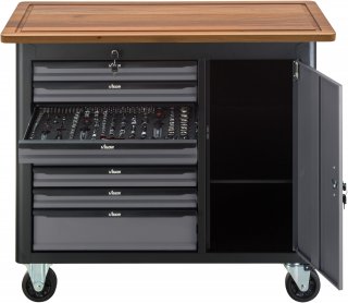 VIGOR Mobile Werkbank Series L ∙ leer ∙ V4813 ∙ L x B x H: 1091 mm x 481 mm x 1018 mm Bild 23